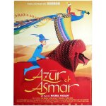 Azur et asmar - vritable affiche de cinma plie - format 40x60 cm - de michel ocelot avec les voix ...