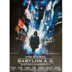 Babylon a. d. - affiche originale de cin�ma - format 120x160 cm - un film de mathieu kassovitz avec vin ...