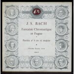 Bach fantaisie chromatique et fugue - partita 4 g�nther ramin mms 72 lp & cv ex