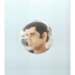 Badge   grease   ( 1978 ) ## john travolta ## diam�tre : 5, 7 cms