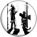 Badge micky 37mm