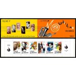 Bande carnet 6 timbres france 1992 neuf - musiciens - yt bc2753