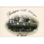 Bastogne, ville historique :   le tank  , belgique.