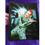 Batman forever. jim carrey. superbe photo officielle de tournage en provenance de hollywood. grand format ...