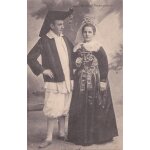 Batz - sur - mer maris en costume du bourg de batz (bon etat)