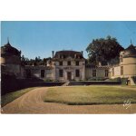 Les beaux ch�teaux du sauternais, preignac, le ch�teau de malle, la fa�ade