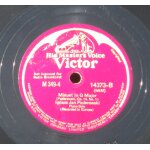 Beethoven sonate 8, 3e mvt - paderewski menuet en sol 78 trs / rpm 78 hmv victor m 349 / 14373 - nm