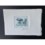 Belgique 1991 cob 2420 epreuve d'artiste proof 1er jour fdc champignon mushroom pilz funghi bolet a pied ...