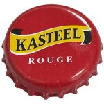 Belgique capsule bi�re beer crown cap kasteel rouge su