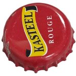 Belgique capsule bière beer crown cap kasteel rouge su Belgique capsule bière beer crown cap kasteel rouge su