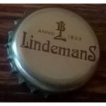 Belgique capsule bi�re beer crown cap lindemans dor�e