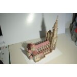 Belle maquette papier de la cathdrale de strasbourg