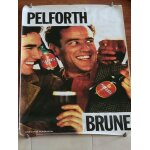 Bi�re pelforth - rare !!! affiche decaux abri bus 120x176
