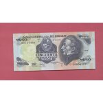 Billet de banque nota banknote bill 50 nuevos pesos uruguay non circul�