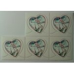 Bloc 5 timbres france 2004 yvert et tellier n3633 chanel st valentin 0, 75 neufs gomme intacte