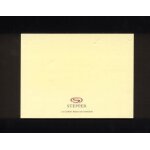 Bloc notes publicitaire advertising notepad bloco de notas post - it lunettes stepper 23 feuilles jaune ...