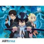 Blue exorcist - poster  pentacle  (52x38)