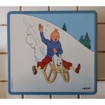 Bo�te a biscuits m�tal tintin ( delacre )
