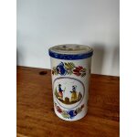 Bote en mtal vintage  les galettes jos peron  - masailly france 1989