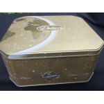 Boite mtallique biscuits delacre boite demi - tine 3me millnaire
