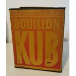 Bote mtallique bouillon kub.