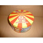 Boite ronde en mtal. 1854 - 2004 - 150me anniversaire cirque pinder jean richard .