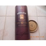 Bote a whisky vide aberlour 12 ans d'ge