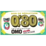 Bon de rduction 0, 80f lessive omo - annes 70