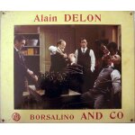 Borsalino and co - photo prestige cartonne couleur - format 32x38 cm - de jacques deray avec alain delon, ...