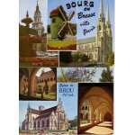 Bourg en bresse , lot de 2 cartes des ann�es 70
