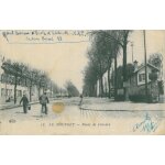 Le bourget - 93 - route de flandre (cpa anim�e)
