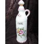 Bouteille a eau de vie faiencerie rc roger colas decor vieux strasbourg