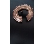 Bracelet de cheville d'esclave en bronze guine