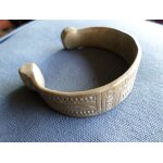 Bracelet ethnique esclave bronze ancien afrique ?, touareg?
