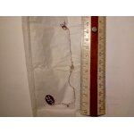 Bracelet perle blanche lolita lempicka couleur argent