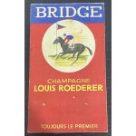 Marque du bridge publicitaire champagne louis roederer