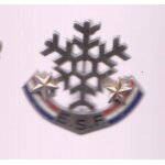 Broche no pin's etoile de ski fran�ais e. s. f ref 2506