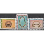 Burkina faso 1993 mi. 1295 - 1297 parures burkinabe jewelry jewels schmuck