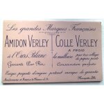 Buvard amidon verley les grandes marques fran�aises a l'ours blanc garanti pur riz marquette lille