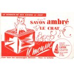 Buvard savon le chat / catox