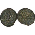 Byzance - demi - follis - phocas - 608 ad - xxe / krts - carthage - 27 - 242