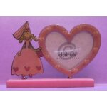 Cadre porte photo princesse et coeur - métal et résine - claire's accessories Cadre porte photo princesse et coeur - métal et résine - claire's accessories
