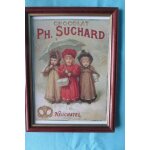Cadre publicit chocolat suchard neuchtel