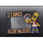 Cadre simpsons stand aside wussies bart