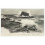 Pas - de - calais wimereux 84 bis. le fort de croy par un gros temps carte postale postcard