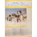 Calendrier 2011 - service de nettoiement illustr� animaux / nature