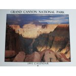 Calendrier grand canyon national park (usa) 1993