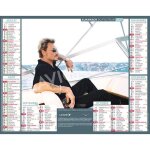 Calendriers johnny hallyday la poste almanachs 2027