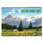 Calendrier de poche -   p�trole hahn vert   - 1977