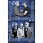 Calendriers la poste almanachs 2026 johnny hallyday - delon - belmondo